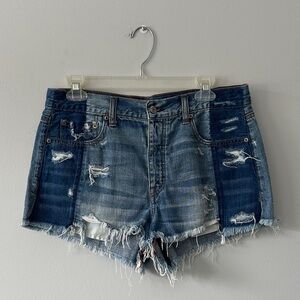 American Eagle Distressed Denim Women Shorts